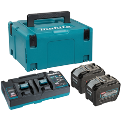 Pack Énergie 40V Max 2 batteries 8 Ah et chargeur double 191Y97-1