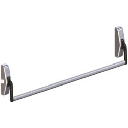 Fermeture antipanique 89 Design 1 point longueur 950 mm coloris argent