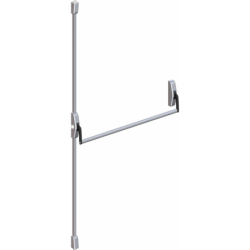Fermeture antipanique 89 Design 2 points longueur 950 mm coloris argent
