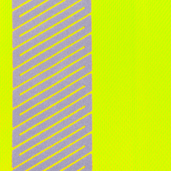 T-shirt haute visibilité Coverguard Komo II manches courtes jaune et bleu marine