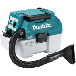 Aspirateur souffleur Makita DVC750LZ 18 V Li-Ion poussière sèche ou humide sans batterie ni chargeur