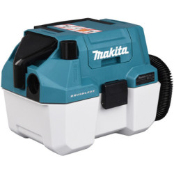 Aspirateur souffleur Makita DVC750LZ 18 V Li-Ion poussière sèche ou humide sans batterie ni chargeur