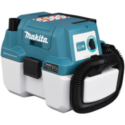 Aspirateur souffleur Makita DVC750LZ 18 V Li-Ion poussière sèche ou humide sans batterie ni chargeur