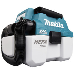 Aspirateur souffleur Makita DVC750LZ 18 V Li-Ion poussière sèche ou humide sans batterie ni chargeur