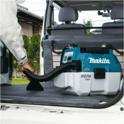Aspirateur souffleur Makita DVC750LZ 18 V Li-Ion poussière sèche ou humide sans batterie ni chargeur
