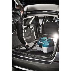 Aspirateur souffleur Makita DVC750LZ 18 V Li-Ion poussière sèche ou humide sans batterie ni chargeur
