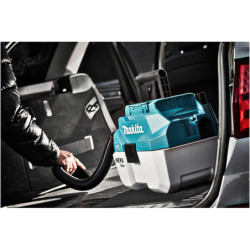 Aspirateur souffleur Makita DVC750LZ 18 V Li-Ion poussière sèche ou humide sans batterie ni chargeur