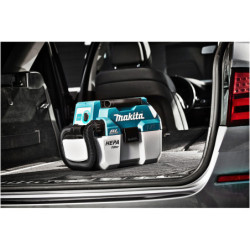 Aspirateur souffleur Makita DVC750LZ 18 V Li-Ion poussière sèche ou humide sans batterie ni chargeur