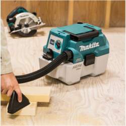 Aspirateur souffleur Makita DVC750LZ 18 V Li-Ion poussière sèche ou humide sans batterie ni chargeur