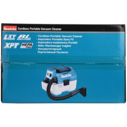 Aspirateur souffleur Makita DVC750LZ 18 V Li-Ion poussière sèche ou humide sans batterie ni chargeur