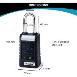 Cadenas ProSeries Bluetooth à anse longue pour applications professionnelles