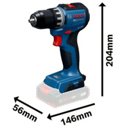 Perceuse-visseuse sans fil GSR18V-52 avec 2 batteries 18V 4.0Ah et un chargeur