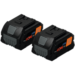 Set de démarrage batteries ProCORE 18 V 8,0 Ah AS et chargeur simple