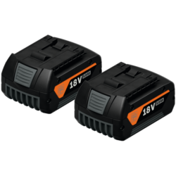 Set de démarrage GBA 18 V avec 2 batteries 5,0 Ah AS et chargeur simple
