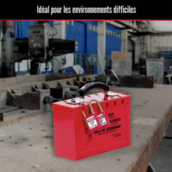 Boîtes de cadenas groupées et stations de permis portable Latch Tight