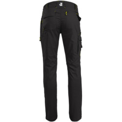 Pantalon de travail multipoches Edward North Ways couleur noir