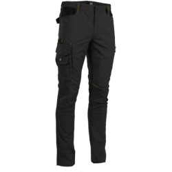 Pantalon de travail multipoches Edward North Ways couleur noir