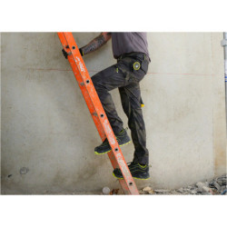 Pantalon de travail multipoches Edward couleur noir