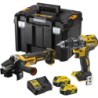 Perçeuse Visseuse DCD791 et Meuleuse DCG405 avec 2 batteries 18V 5Ah et chargeur DEWALT