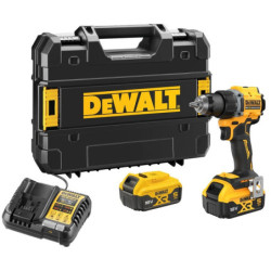 Perceuse-visseuse compacte XR 18V avec 2 batteries 5 Ah et chargeur