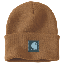 Bonnet logo caoutchouc Rubber Pattch Watch Cap Beanie
