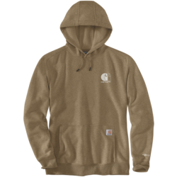 Sweat à capuche Force Logo coloris marron