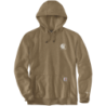 Sweat à capuche Force Logo coloris marron