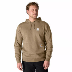 Sweat à capuche Force Logo coloris marron