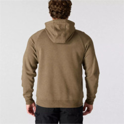 Sweat à capuche Force Logo coloris marron
