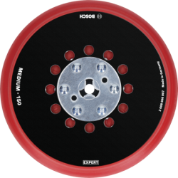 Plateau de ponçage BOSCH Expert Multihole Universal Ø 150 mm - Médium