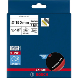 Plateau de ponçage BOSCH Expert Multihole Universal Ø 150 mm - Médium