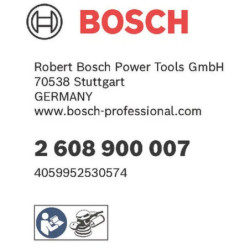 Plateau de ponçage BOSCH Expert Multihole Universal Ø 150 mm - Médium