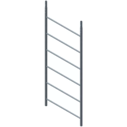 Échelle 6 barreaux 1,76 x 0,69 m - DUARIB