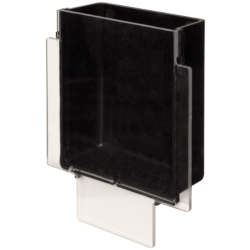 Boîtes de cadenas groupées et stations de permis portable avec fenêtre