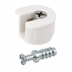 Ferrure d'assemblage à encastrer 9.5 mm lot de 8