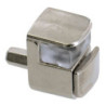 Taquet métal réglable de 4 à 10 mm diamètre 5 mm lot de 8