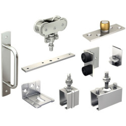 Garniture pour porte coulissante 300 kg 6255GV