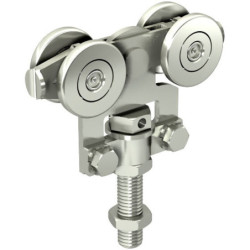 Monture sur chant 4 galets 80 kg pour rail 35x30 (prix à l'unité)