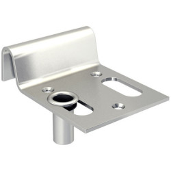 Butoir d'arrêt central acier 3.5 mm zingué à visser