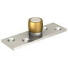 Guide du bas 1101 Mantion à olive laiton diamètre 24 mm sur platine renforcée à visser