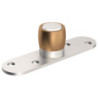 Guide du bas 1099 Mantion olive laiton diamètre 24 mm sur platine à visser