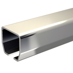 Rail Hercule acier galvanisé section 28 x 30 mm