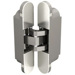 Chanière invisible à encastrer Opentec FW75 pour usage intensif 75kg Largeur 23mm