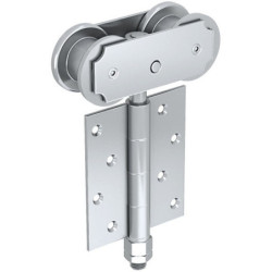 Monture intermédiaire sur charnière à visser Mantion force 150 kg pour rail 62 x 55 mm