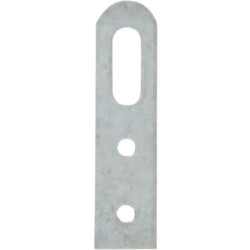 Attache petit meuble acier zingué