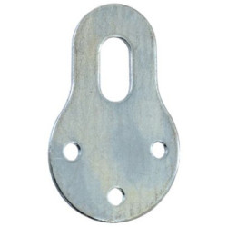 Attache porte tableau acier zingué 40x25 mm lot de 7