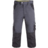 Pantacourt de travail Nine Worths Robin gris et noir - Taille 50