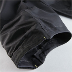 Pantacourt de travail North Ways Robin gris et noir - Taille 50
