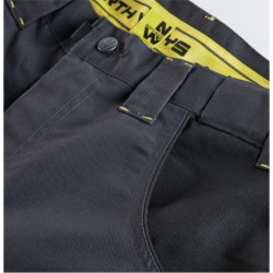 Pantacourt de travail Nine Worths Robin gris et noir - Taille 50