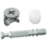 Assemblage excentrique Ø34 mm lot de 2